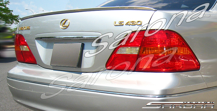 Custom Lexus LS430 Trunk Wing  Sedan (2001 - 2006) - $139.00 (Manufacturer Sarona, Part #LX-031-TW)